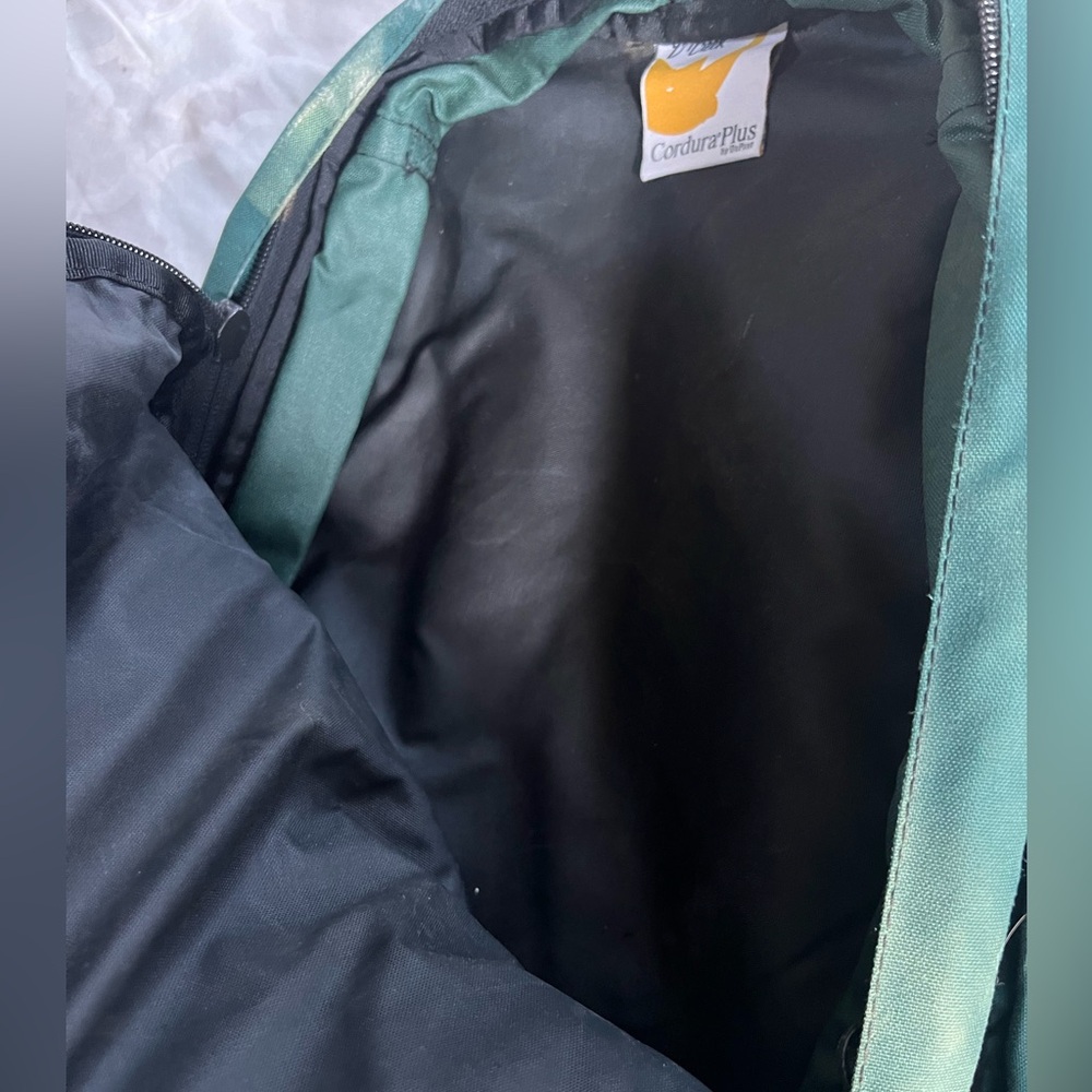 Versatile Green And Black Backpack - image 4